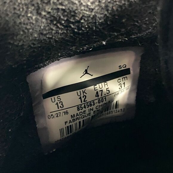 Size 13 - Men’s Nike Jordan Westbrook 0.2 Black and red shoes - Picture 7 of 7